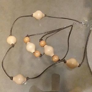 Necklace( set) with earrings